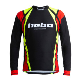 Camiseta Trial Hebo Race PRO negro