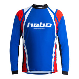 Camiseta Trial Hebo Race PRO azul