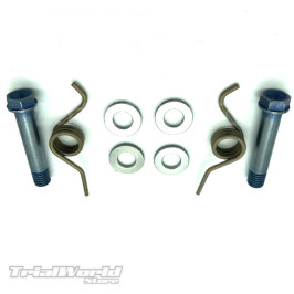 Footpeg bolts and springs kit Sherco STR and Scorpa SCT