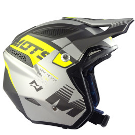 MOTs Casque de trial Go2 2023 jaune