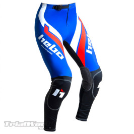 Pantalon Trial Hebo Race Pro azul