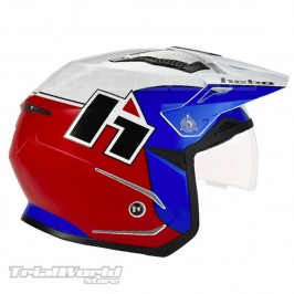 Casque Trial Hebo Zone 5 AIR D01 rouge
