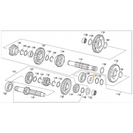 Secondary shaft seal...