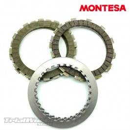 Complete set of clutch discs Montesa Cota 4RT - Cota 301RR