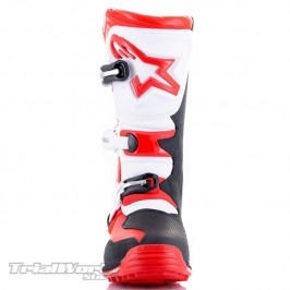 Botas Alpinestars Tech T Rojo - Blanco 2