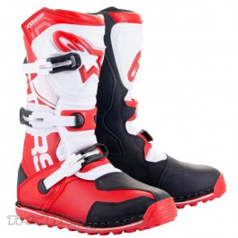 Stiefel Alpinestars Tech T Rot - Weiß
