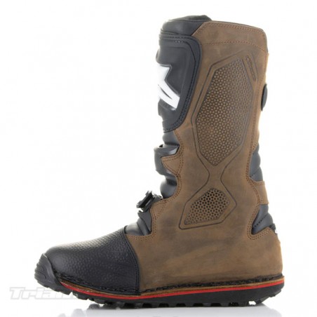 Bottes Alpinestars Tech T marron