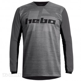 Camiseta Hebo Scratch Enduro y Trial gris