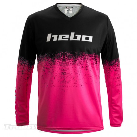 Jersey Hebo PRO Trial V Dripped pink