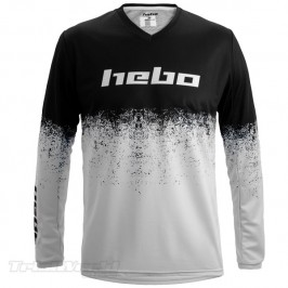 T-shirt Hebo PRO Trial V Dripped blanc