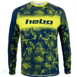 Jersey Hebo RACE PRO Trial blue and yellow