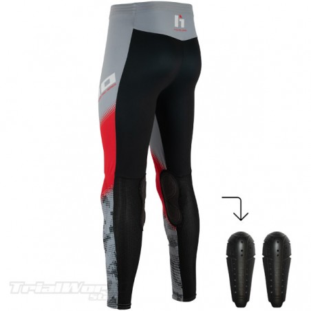 Pants Hebo RACE PRO TRIAL grey and red