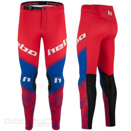 Pants Hebo RACE PRO TRIAL red and blue