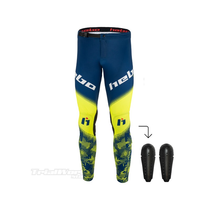 Pants Hebo RACE PRO TRIAL yellow and...