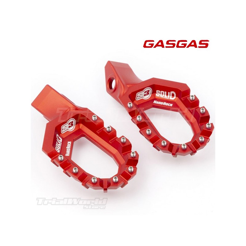 S3 Hard Rock SOLID Footrests Trials GASGAS S3 Hard Rock SOLID Footrests Trials GASGAS