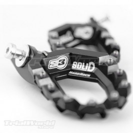 Estriberas S3 Solid negras Sherco STR y Scorpa SCR 2