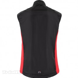 Gilet Trial Hebo Line 2.0 rouge et noir 2