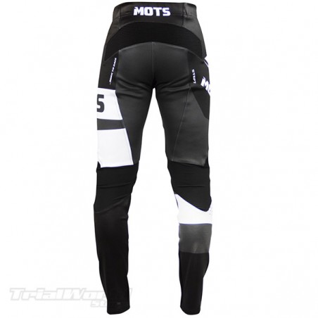 Pantaloni MOTS STEP7 bianco e nero