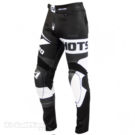 Pantalón MOTS STEP7 blanco y negro