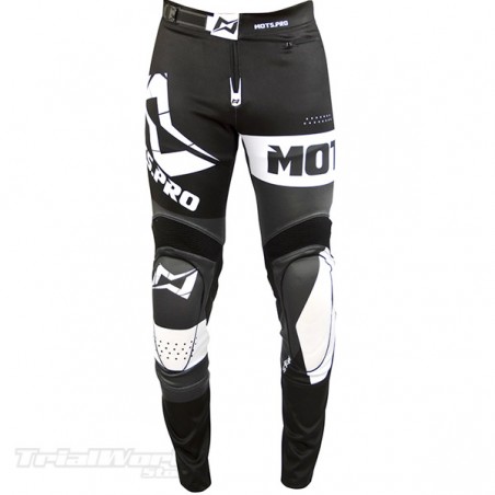 Pantaloni MOTS STEP7 bianco e nero
