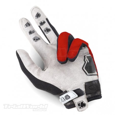 Gloves S3 Parts Organic Rock Trial red