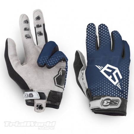 Guanti di prova S3 Parts Organic Rock di colore blu