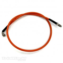 Front brake hose trial Galfer metric 8 in orange colour