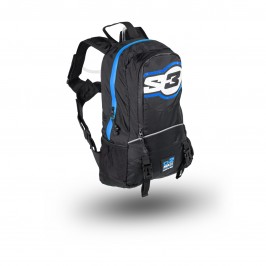 Zaino di idratazione blu S3 O2 max per Trials ed Enduro
