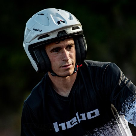 Casco Hebo Zone PRO Bianco monocolore