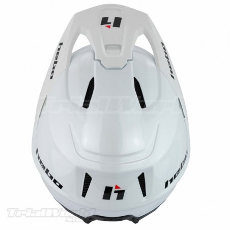 Casque Hebo Zone PRO Blanc unicolore
