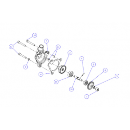 Albero pompa acqua TRRS ONE | 02010MT100 2