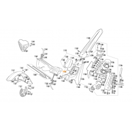 Junta tapa acceso a caja filtro de aire Sherco ST 2016 - 2022 2