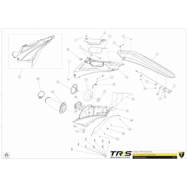 Guarnizione del coperchio di accesso alla scatola del filtro dell'aria TRS