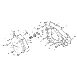 Juntas tóricas tapa embrague Gas Gas Pro 2