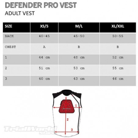 ESPALDERA DE TRIAL HEBO DEFENDER CLEAN FACTORY