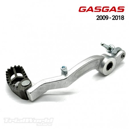 Rear extended brake pedal GASGAS TXT Trial 2009 - 2018 grey