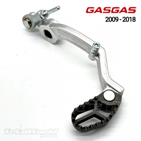 Rear extended brake pedal GASGAS TXT Trial 2009 - 2018 grey