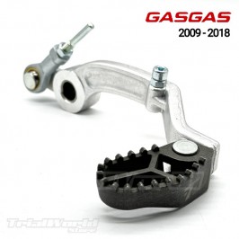 Rear extended brake pedal GASGAS TXT Trial 2009 - 2018 grey