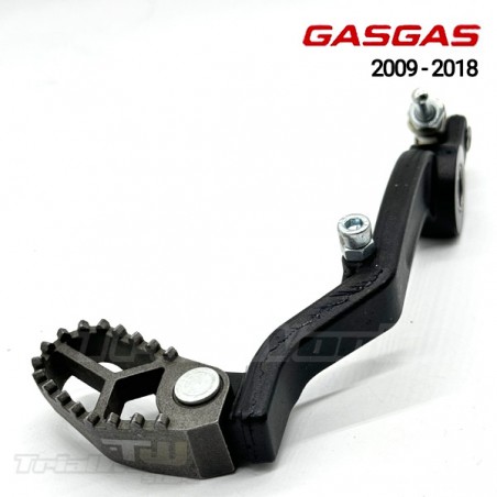 Rear extended brake pedal GASGAS TXT Trial 2009 - 2018 black