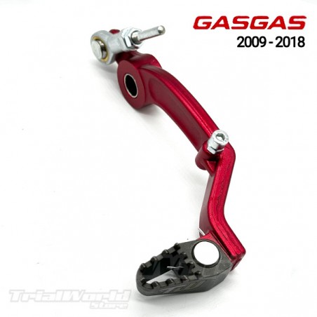 Rear brake pedal GASGAS TXT Trial 2009 - 2018 red