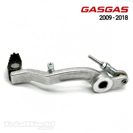 Rear brake pedal GASGAS TXT Trial 2009 - 2018 silver