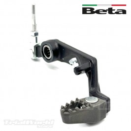 Rear brake pedal BETA EVO Trial black