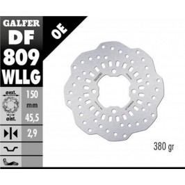 Rear brake disc GALFER 809W for trial FIM homologation 2