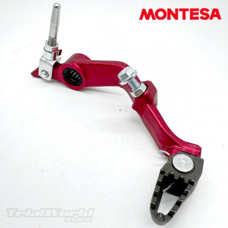 Rear brake pedal red Montesa Cota 4RT - Montesa Cota 315R - Montesa 4Ride