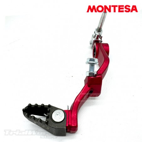 Rear brake pedal red Montesa Cota 4RT - Montesa Cota 315R - Montesa 4Ride