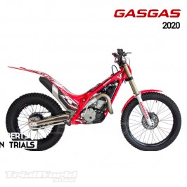 Autocollant de garde-boue arrière GASGAS TXT Racing 2020 2