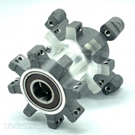 Moyeu avant moto trialgris Morad 32 rayons - axe 20mm