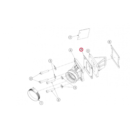 Nozzle to reed box gasket GASGAS TXT Trial 2