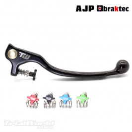 trial Braktec AJP Leva del freno nera - con regolatore