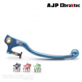 Brake lever trialblue Braktec - AJP with adjuster